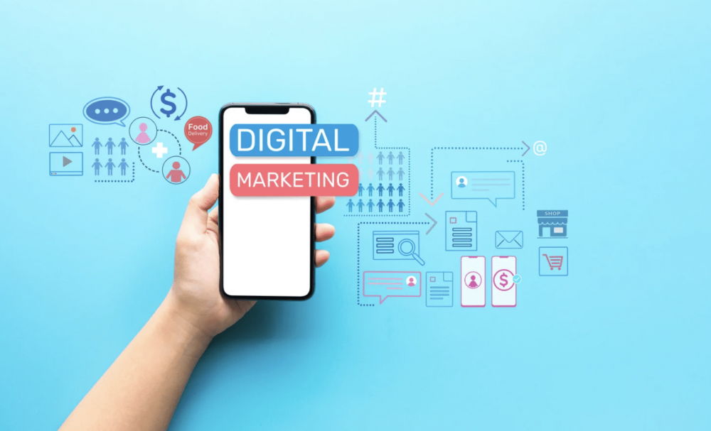 digital advertising concept