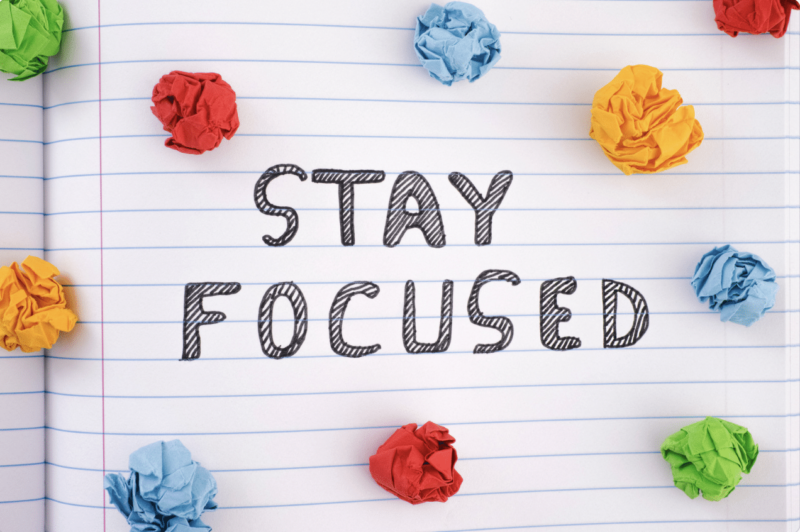 stay focused doodle