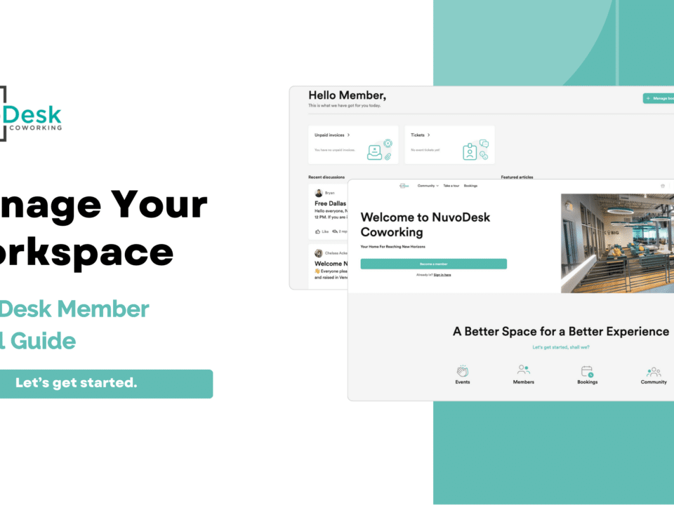 NuvoDesk: Manage Your Workspace