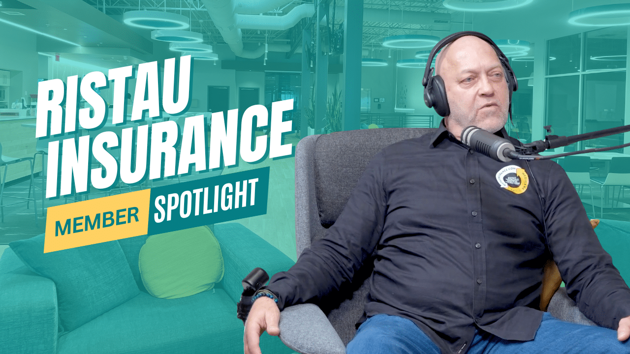 NuvoDesk member spotlight with Ristau Insurance Services at NuvoDesk Coworking