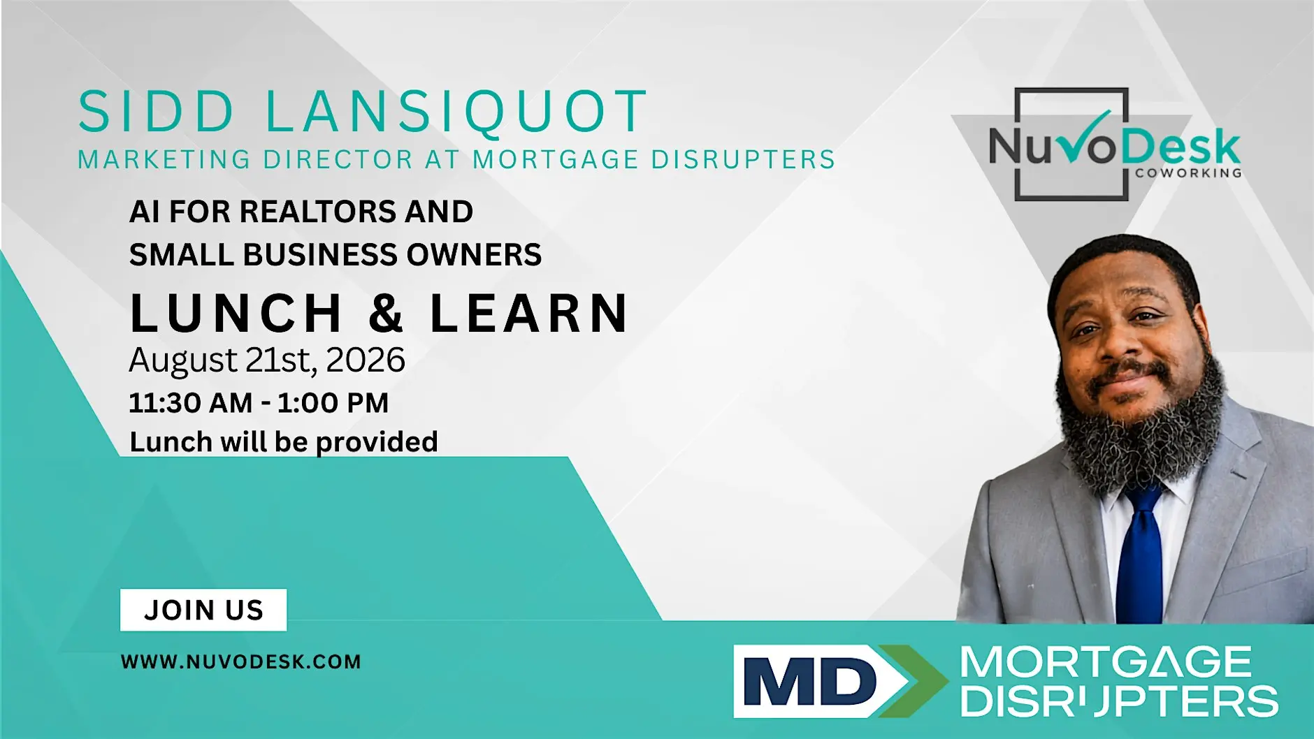 FREE Lunch & Learn: AI FOR REALTORS AND SMALL BUSINESS OWNERS